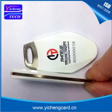 Новое поступление 100 шт./лот 13,56 МГц RFID IC ключевые бирки брелки жетон NFC тег брелок для Arduino может быть с индивидуальным логотипом печати