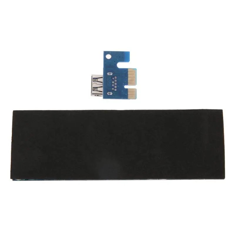 60 см PCI-E PCI Express Riser Card 1X to 16X USB 3,0 удлинитель графическая карта адаптер SATA 15Pin to 4Pin кабель питания для BTC майнинга