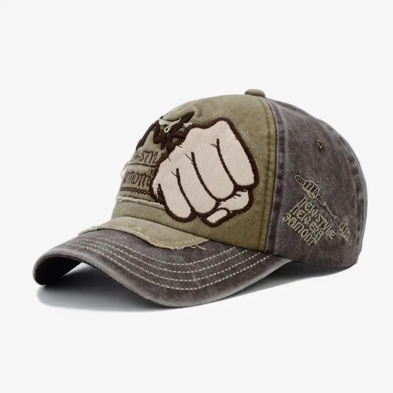 COKK, новинка, мытая хлопковая бейсболка,, Snapback, шапка для мужчин, женщин, пап, шапка с вышивкой, повседневная Кепка, Casquette, хип-хоп кепка, Мужская - Цвет: Хаки