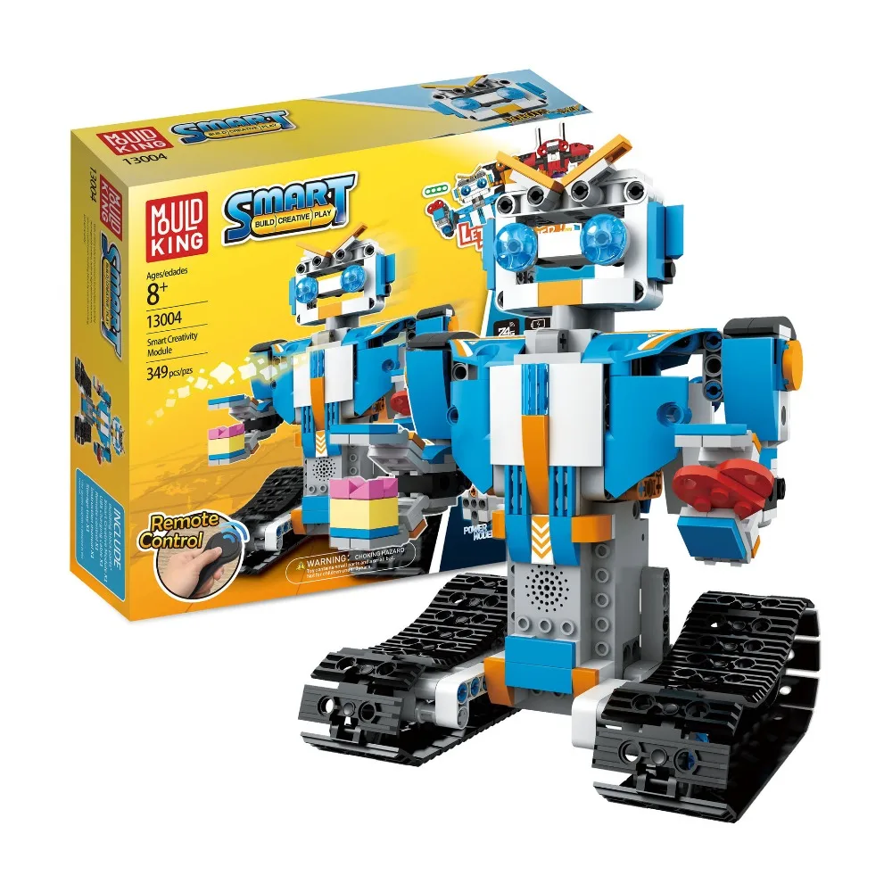 

Technic RC Remote Control Intelligent Robot Legoeds Robot BOOST Creative Technic Toolbox Assemble Blocks Bricks Toys For Boys