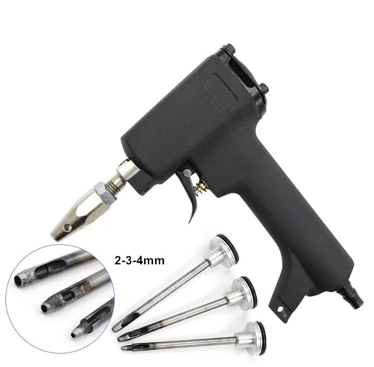 

pneumatic shoe bag eyelet hole punching tool, leather belt air puncher