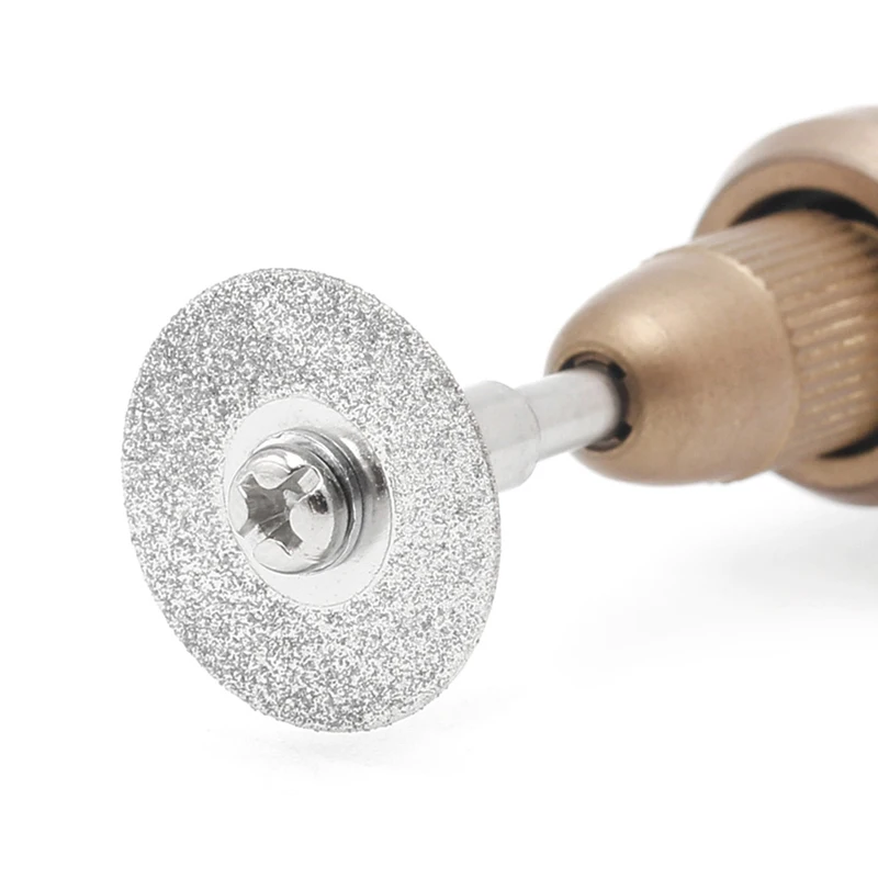 5 шт. 18 мм алмазные режущие диски и сверло хвостовик для вращающегося инструмента лезвие l29k