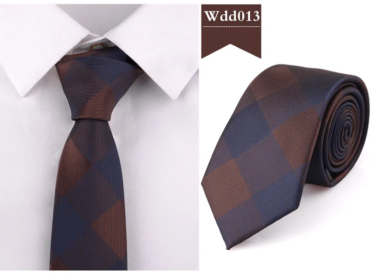 SHENNAIWEI Лидер продаж 6 см галстуки для шеи для мужчин 6 см свадебные аксессуары тонкие модные галстуки мужские вечерние деловые официальные - Цвет: 13