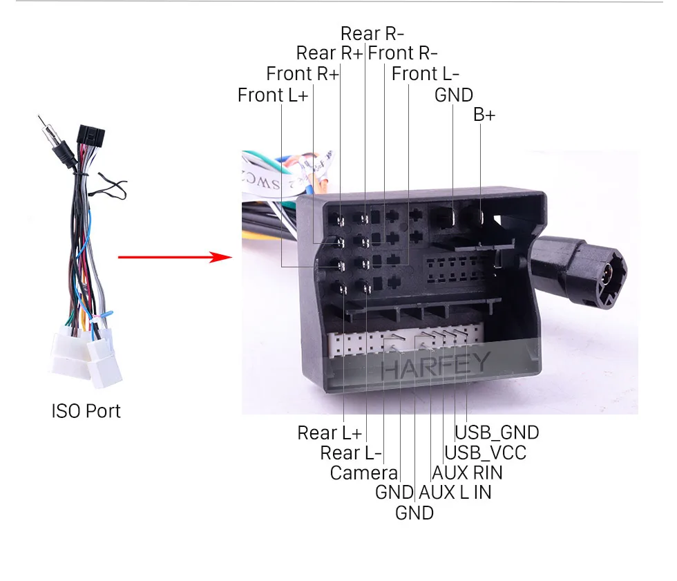 Excellent Harfey 10.1 inch 1024*600 Touch Screen Android 8.1 GPS Radio for 2013-2015 VW Volkswagen Golf 7 Car Multimedia Player with Music 19