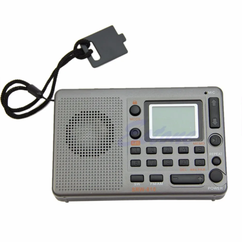 

OOTDTY New 2019 arrival Portable Digital Tuning LCD Receiver TF MP3 Player FM AM SW Full Band Radio Hot Sale