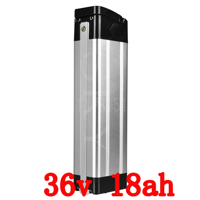 Top 36V 1000W Silver fish battery 36V 18AH electric bicycle 36v 18ah lithium battery with 30A BMS and 42V 2A charger duty free 0 Top 36V 1000W Silver fish battery 36V 18AH electric bicycle 36v 18ah lithium battery with 30A BMS and 42V 2A charger duty free 0