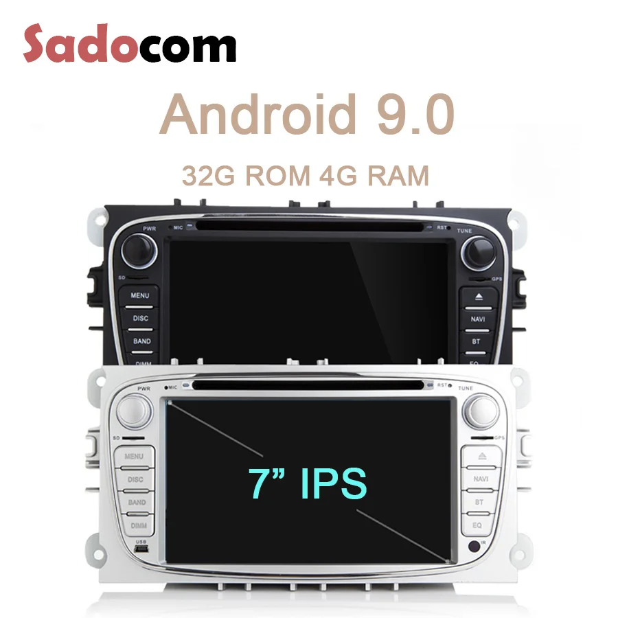 

TOP Android 9.0 Octa Core 4G RAM Car media playerGPS Bluetooth wifi Car DVD Player For Ford Focus Mondeo C-MAX S-MAX Galaxy Kuga