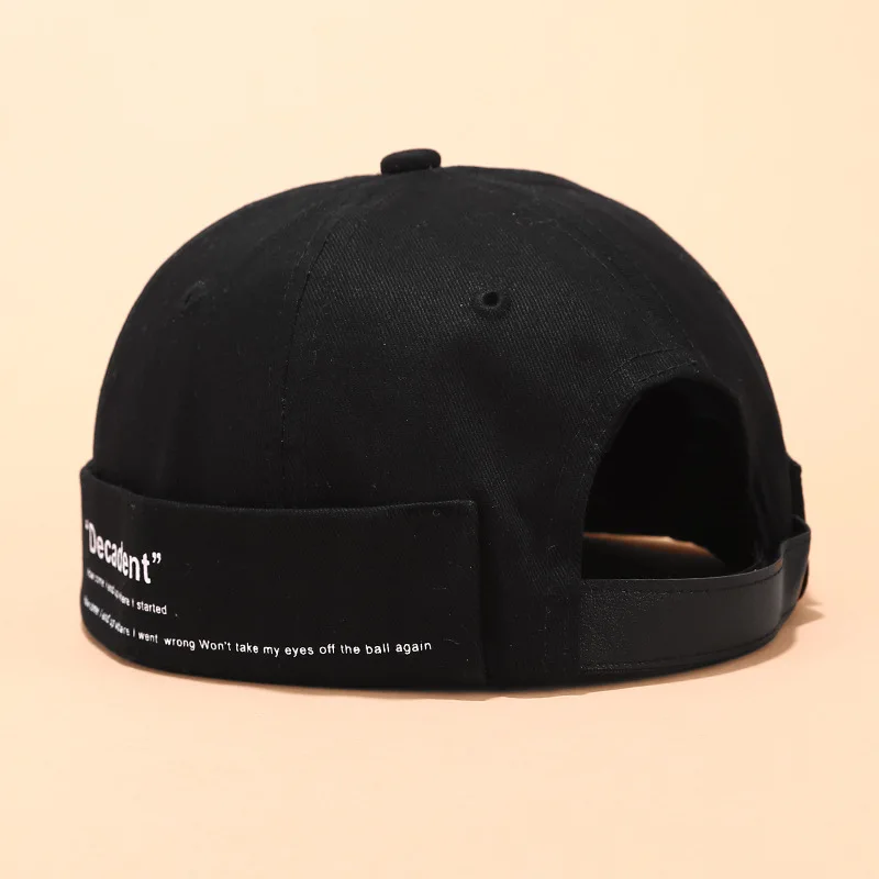 

2019 Vintage Dome Hat Men's Beanies For Men Retro Crimping Brimless Skull Caps Autumn Summer Casual Hip Hop Cap Gorro