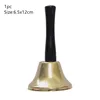 Metal Christmas Hand Bell Noble Reception Dinner Party Decor Jingle Bells Christmas Tree Decorations for Home Accessories Crafts 4