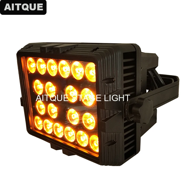 

30pcs Outdoor building decoration lights led exterior wall light 20x15w rgbwa 5in1 ip 65 waterproof led wall washer