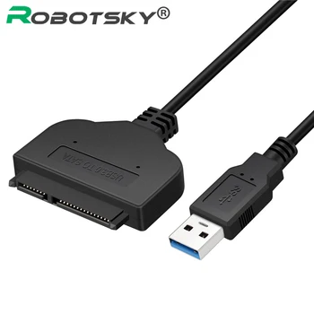 

Robotsky USB to Sata Data Cable USB 3.0 Sata Converter Adapter for 2.5" HDD SSD