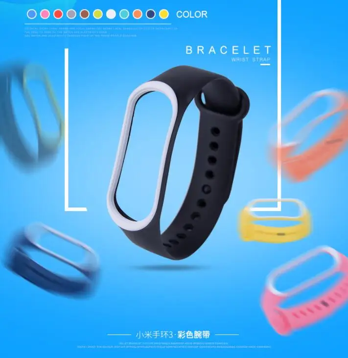 3 4 cinta esportes miband 3 pulseira