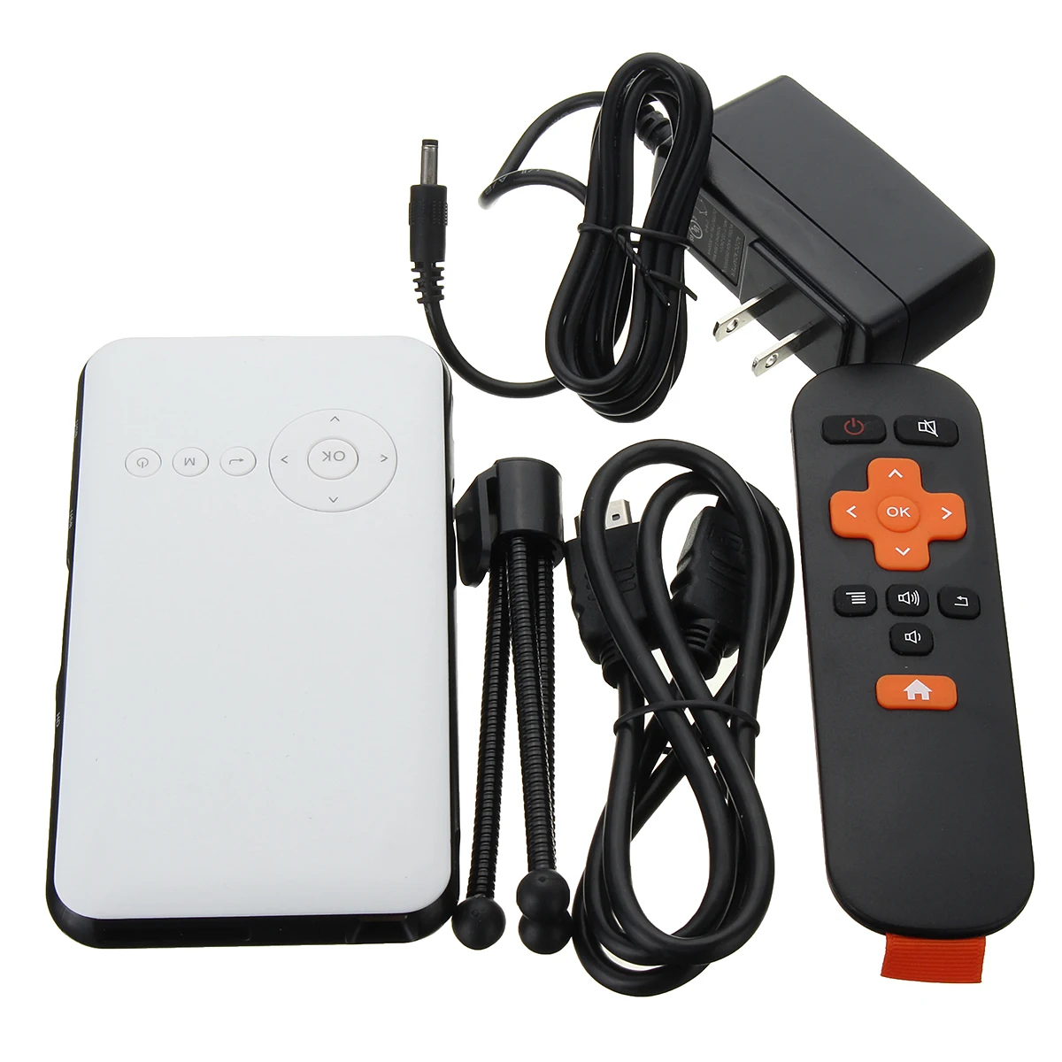 Mini LED HD DLP Portable Projector Smart Home Theater Cinema Movie Video Mini LED HD DLP Portable Projector Smart Home Theater Cinema Movie Video