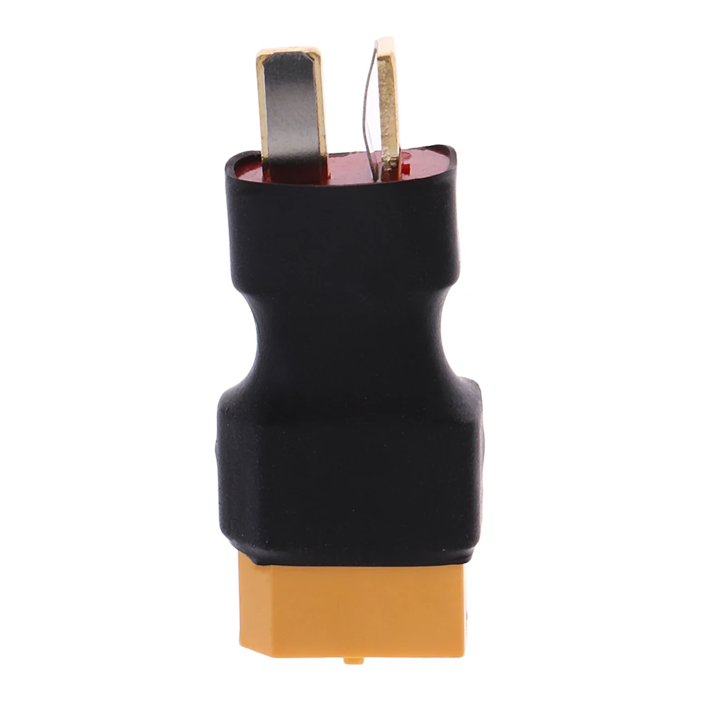No Wires Connector - XT60 to T-Plug Adapter Deans Style for RC Cars & Boats