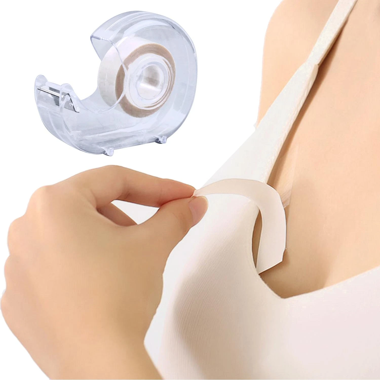 5m Rg Double Side Tape Body Tape Fashion Non Slip Double Sided Bonding Body Skin Storage Box Skirt Clothes With Cutting Box Tape Aliexpress