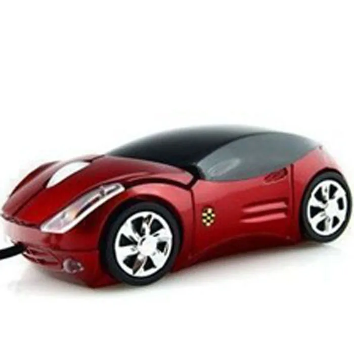 Модная Проводная компьютерная USB мышь в виде автомобиля 3D форма оптическая
