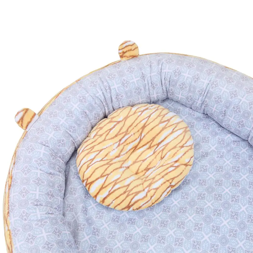 Cama de Dormir de Pelúcia Portátil com Cerca Travesseiro para o Bebê Infantil da Criança em Casa Suprimentos ao ar Kidlove Livre Mod. 201294 11 com cerca travesseiro para o bebê infantil