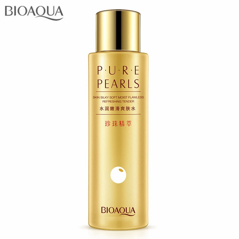 BIOAQUA Pure Pearl Essence Face Toner Deep Moisturizing Nourish Skin