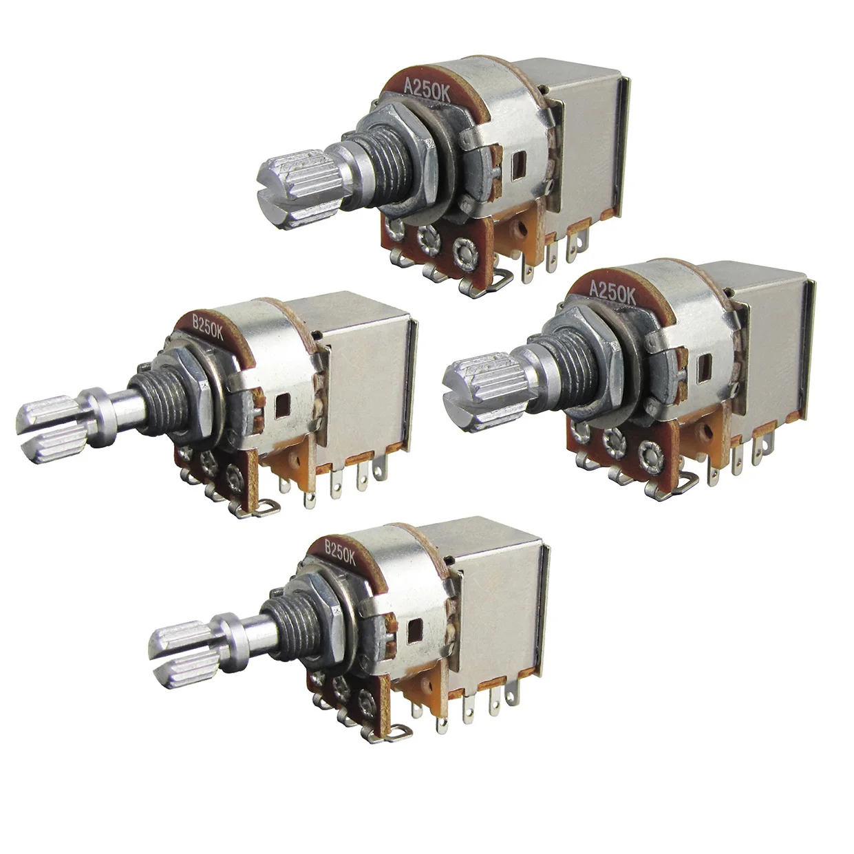 NEW 4PCS Electric Bass Guitar Push Pull Ascend Control Switch