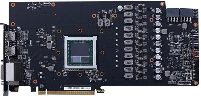 Tanie BYKSKI wody bloku używać do obsługi ASUS ROG STRIX VEGA 64 do gier Asus Arez Strix Radeon RX vega56 miedź chłodnicy blok karty wideo RGB