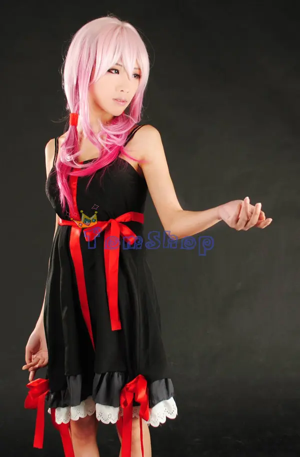 Guilty Crown Inori Black Dress Cosplay guilty-crown-inori-black-dress-cosplay