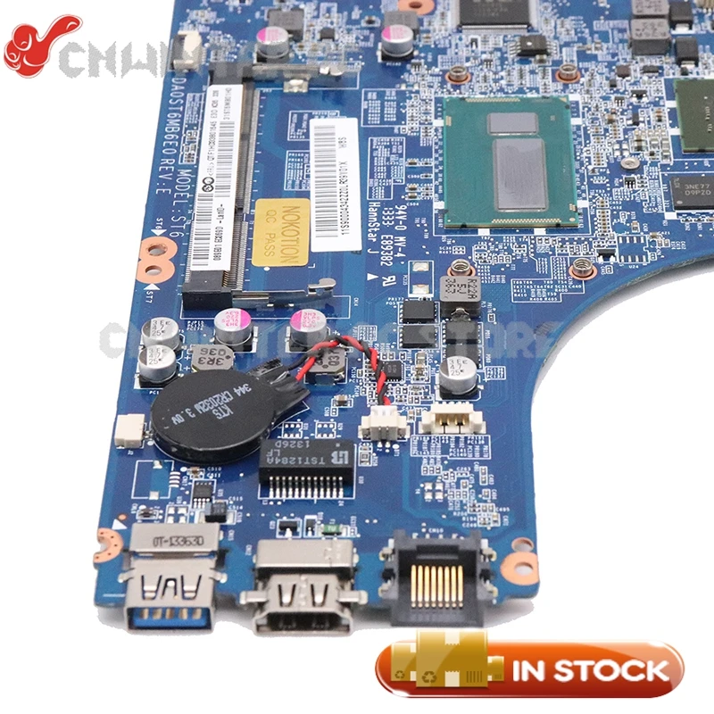 Very best  NOKOTION DA0ST6MB6E0 MAIN BOARD For Lenovo FLEX 14 Laptop motherboard 14 inch SR170 I5-4200U CPU GT