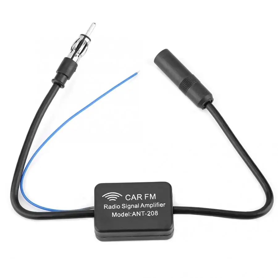 

Car Radio Antenna Enhance FM Reception Signal Amplifier automobile Car Accessories Car Radio Antenna