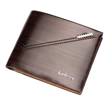 

Casual Men's Wallets Pu Leather Short Slim Wallet Men Young Student Small Purse Dollar Pack Organizer Cards Money Clip