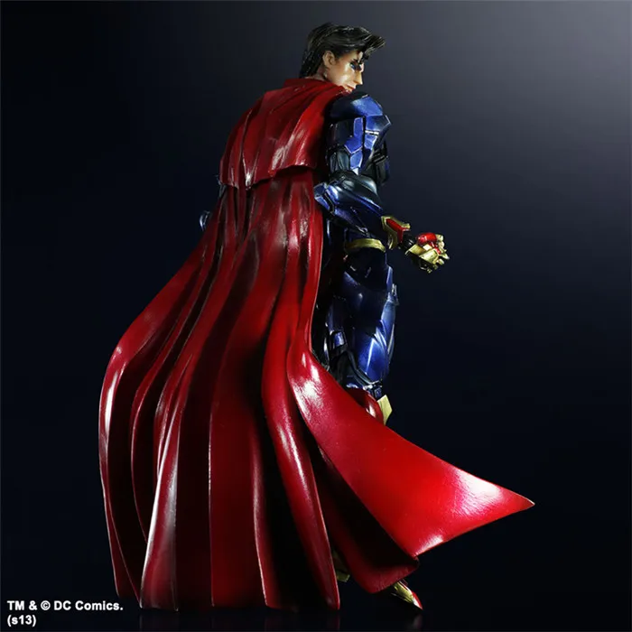  Play Arts KAI DC COMICS NO.6 SUPERMAN PVC Action Figure Collectible Model Toy 26cm