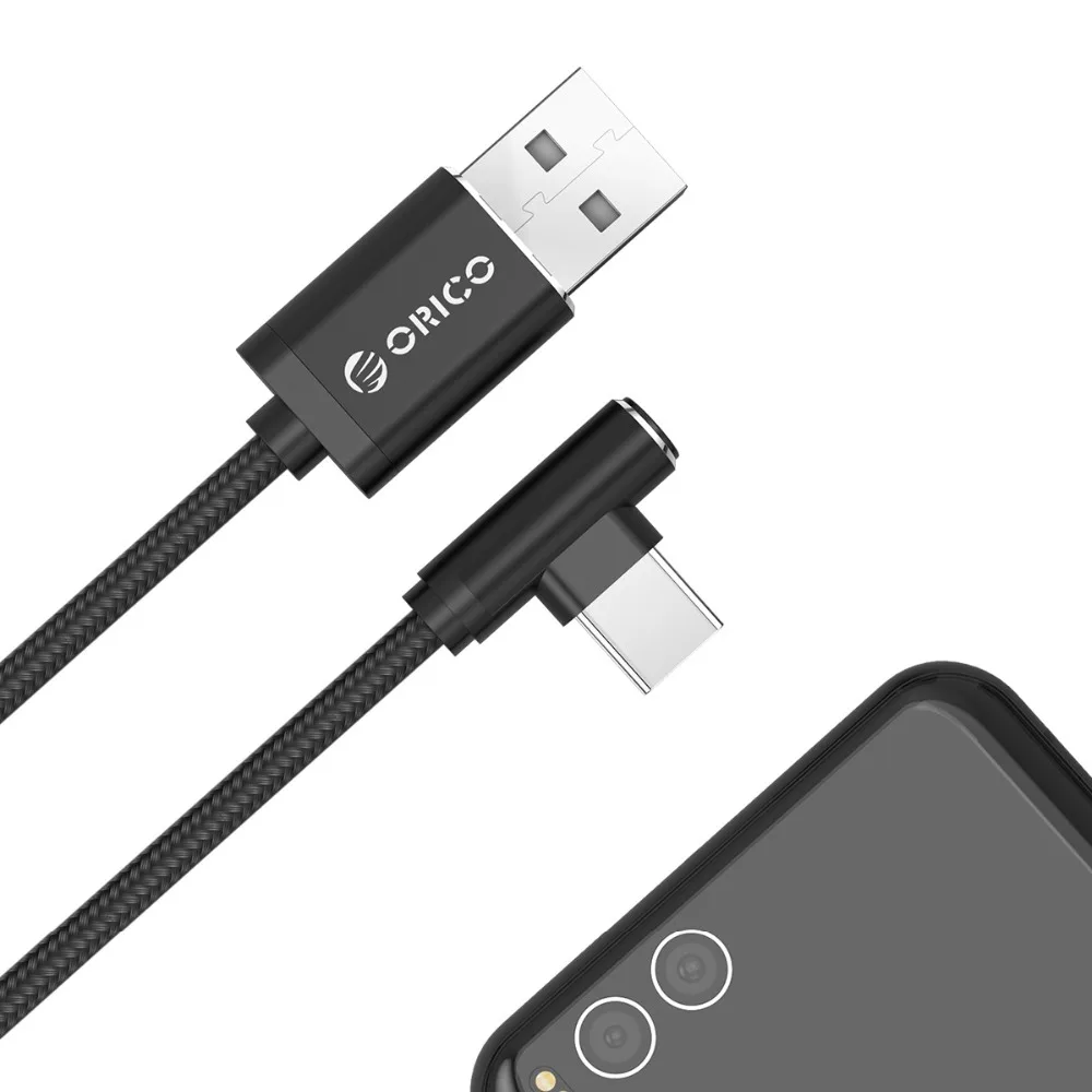 Кабель для быстрой зарядки ORICO usb type-C для samsung Note 8 S8 mi A1 Xiao mi, зарядное устройство для мобильного телефона, кабель usb type C, 1,2 м