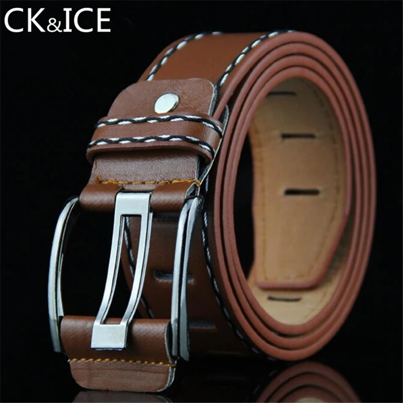 CK&ICE Belts European Casual Fashion Match Jeans Men High Quality