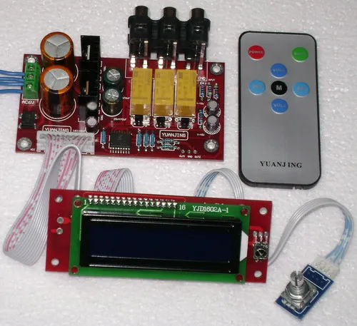 Пульт дистанционного управления PGA2311 AC6V preamp(готовая плата) с функцией отключения памяти