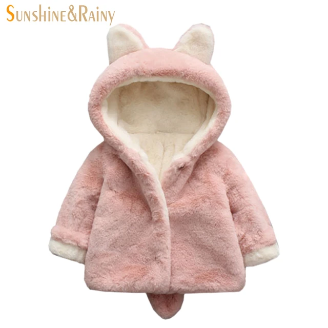 Buy Little Bunny Design Baby Girl Jackets Winter Girls