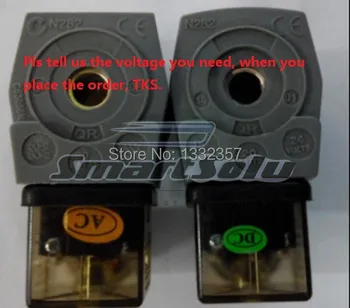 

Free Shipping 2PCS Electric DIN solenoid Coils for ASCO pulse solenoid Valve N282C53056N , pulse valve solenoid type