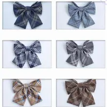 Японский решетки равномерным сетчатый галстук православной школьная форма для японской средней школы Аксессуары для галстуков студент форма класс галстук JKA41