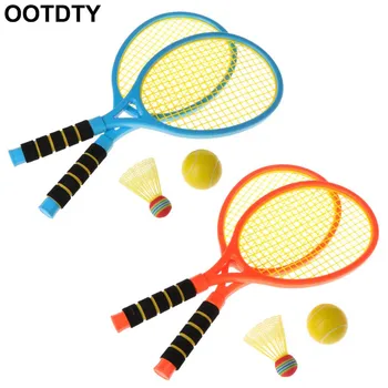 

New Two-in-one Racket Children Fitness Badminton Tennis Racquet Outdoor Leisure