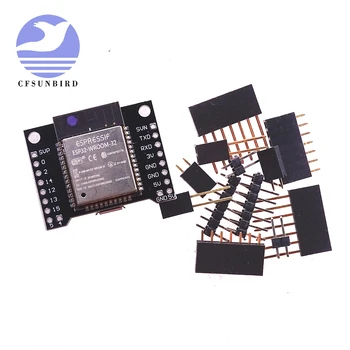 

ESP32 ESP-WROOM-32 for Wemos Development Board WiFi Module + Bluetooth Ultra-Low Dual Core Mode ESP-32 ESP-32S Similar ESP8266