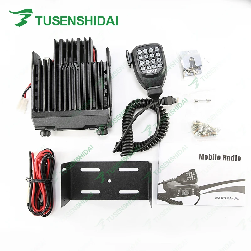 Горячая продажа цветной экран 100 Вт макс VHF автомобильный радиоприемопередатчик
