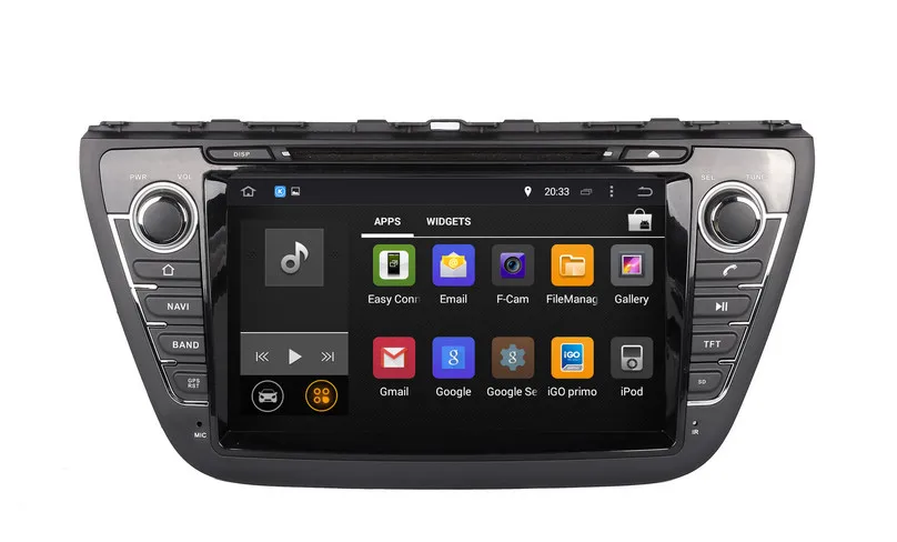 Clearance Android 8.0 Car DVD Player for Suzuki SX4 S Cross 2014 2015 2016 with GPS Navigation Radio BT SD USB WIFI Stereo 8Core 4G+32G 1