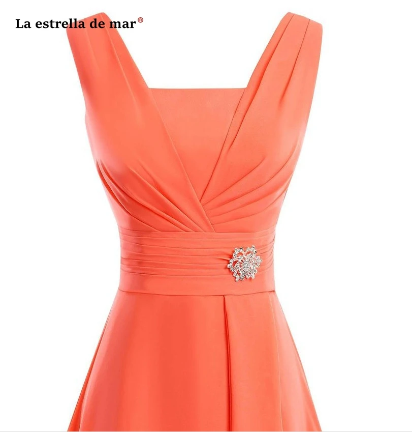 Халат demoiselle d'honneur 2019 новый сексуальный V образным вырезом шифон линии бордовый мятно зеленый фиолетовый оранжевый платье подружки невесты