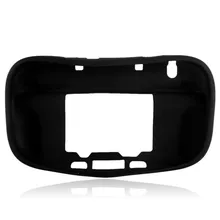Черный мягкий силиконовый чехол облегающий рукав чехол для nintendo wii U геймпад
