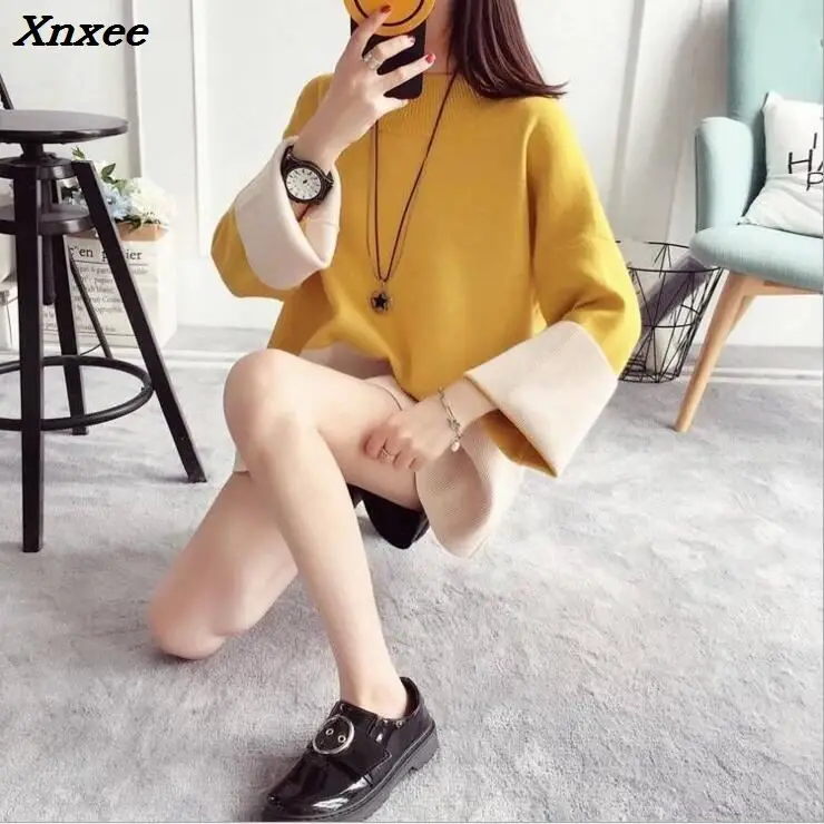 2018 Winter women's blouse New Fashion autumn women sweater plus size women slim pullover sweater women long-sleeve sweater