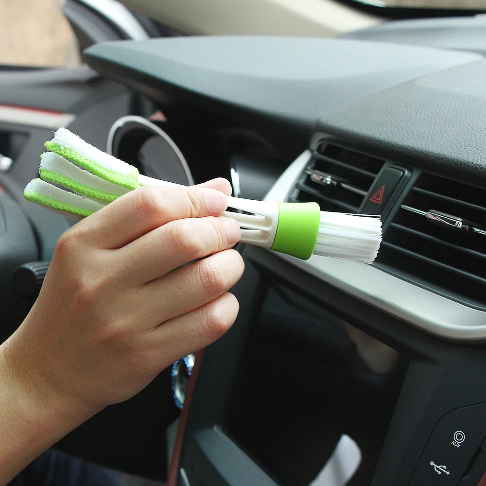

AndyGo Car Cleaning Double Side Brush For Audi A3 8V A4 B5 B6 B7 B8 A6 C5 A5 TT Q3 Q5 Q7 A1 A2 A7 A8 S3 S4 R8 RS Quattro S line