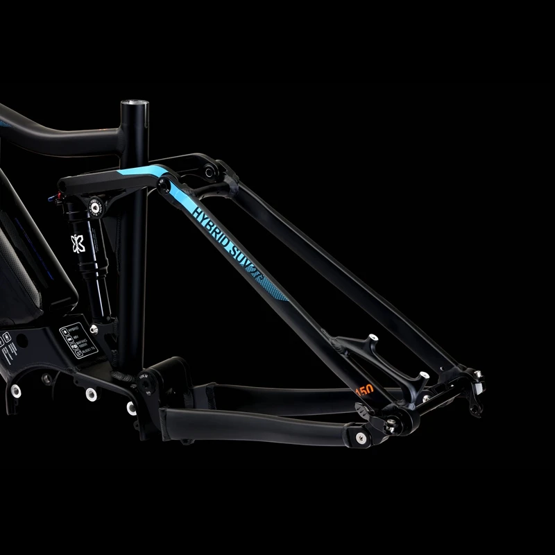 Excellent E-BIKE HYBRID SUV 27.5 suspension frame aluminium alloy Powered soft tail off-roa electric frames shock bicycle downhill frame 3 Excellent E-BIKE HYBRID SUV 27.5 suspension frame aluminium alloy Powered soft tail off-roa electric frames shock bicycle downhill frame 3