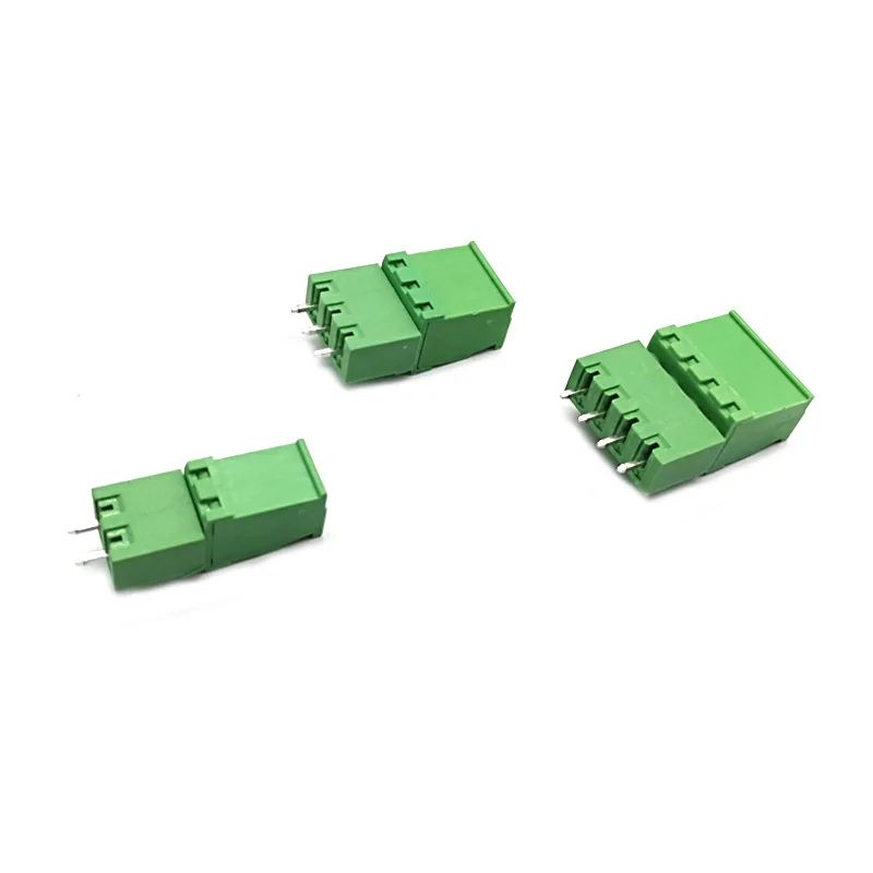 Винт с резьбой 5 08 мм 2/3/4P подключаемый клеммный блок PCB соединители Morsettiera 2EDGKA + VC