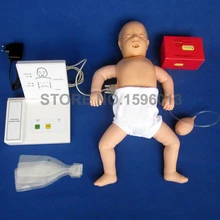 Avançado Infantil Manequim CPR, Primeiros Socorros CPR Training Manequim Do Bebê com caixa de Controle