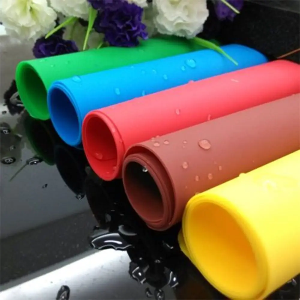 LINSBAYWU Silicone Mats Baking Liner Oven Mat Heat Insulation Pad Bakeware Kid Table Mat Dinnerware Placemat
