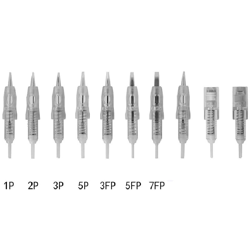 75 шт 1RL/3RL/5RL одиночный стерилизованный пакет микро игла для постоянного макияжа машина иглы машинка для тату иглы татуировки