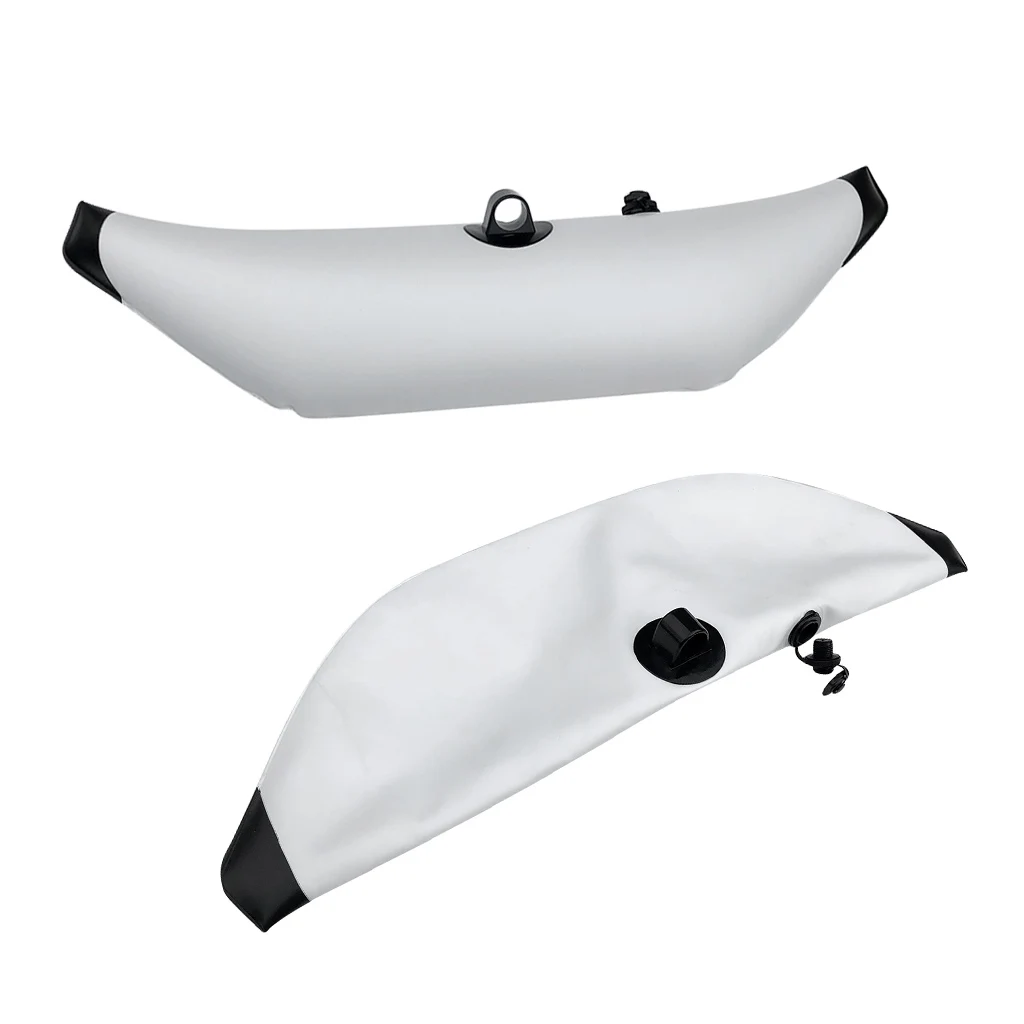 2 Pieces Inflatable Outrigger Stabilizer Water Float for Kayak Canoe Fishing