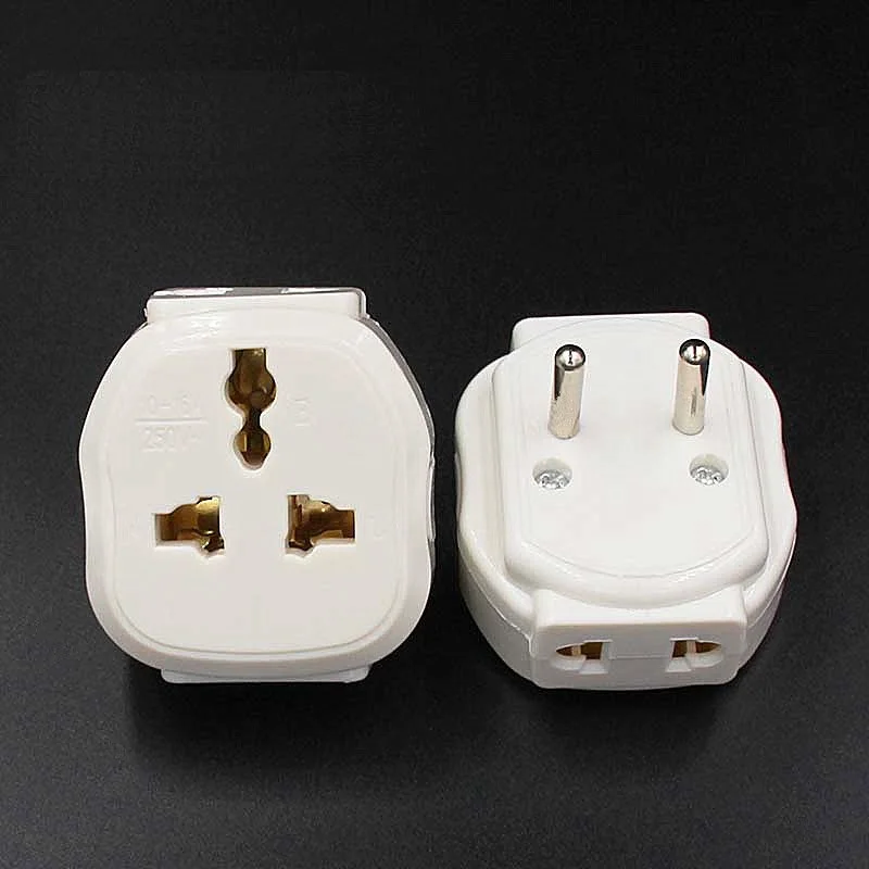 

Universal Power Socket US UK AU EU TO US UK EU Plug Adaptor 1 to 3 Splitter Power Adapter Socket Travel Adapter Plug